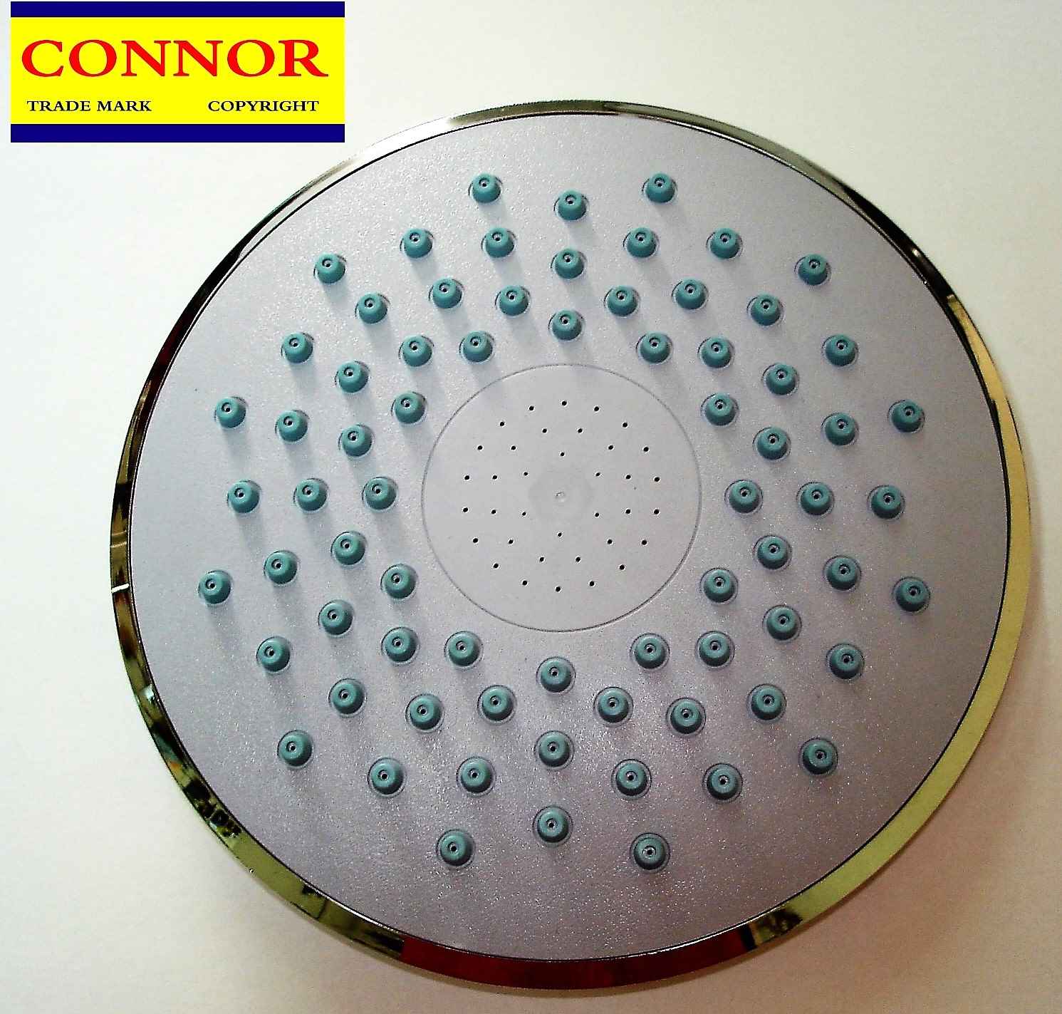 DUCHA DE BAÃO CROMADA "CONNOR" - CONECTOR DE BRONCE- ANTICALCÃREA.