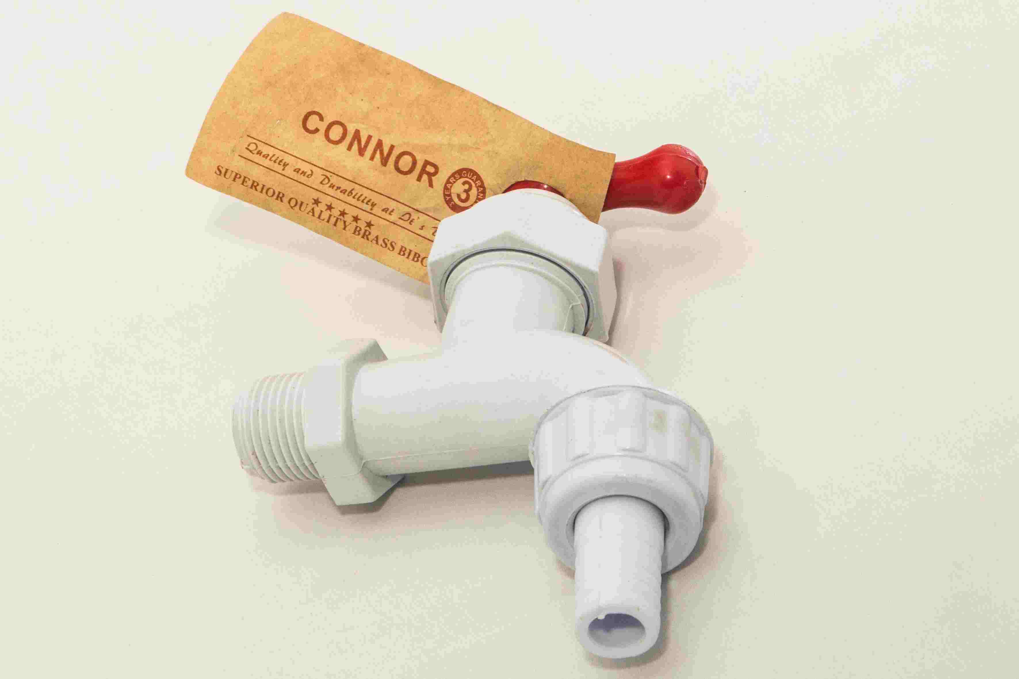 CANILLA PVC "CONNOR" - 1/2" - CON VÃLVULA (CUERITO ARGENTINO) 